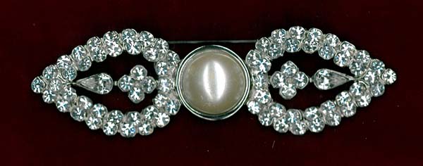BROOCH - NICKEL/IV