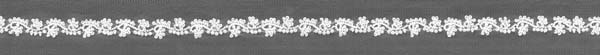 BEADED EDGING - IVORY