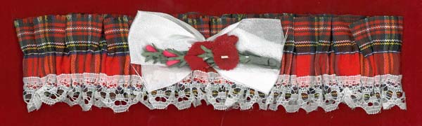 GARTER - TARTAN