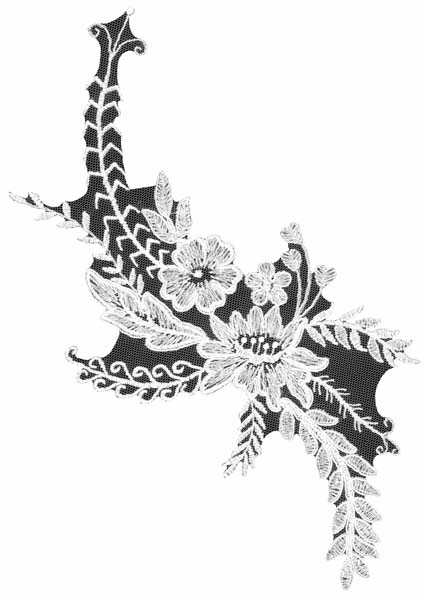 SEQUIN MOTIF - IVORY