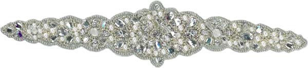 CRYSTAL BEADED MOTIF (SOLD SINGULARLY) - IV