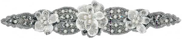 CRYSTAL BEADED MOTIF (SOLD SINGULARLY) - IV