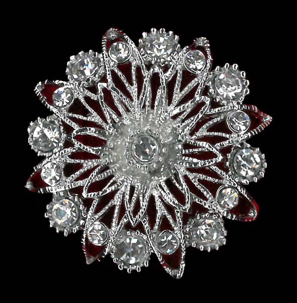 MAGNETIC BROOCH - NICKEL